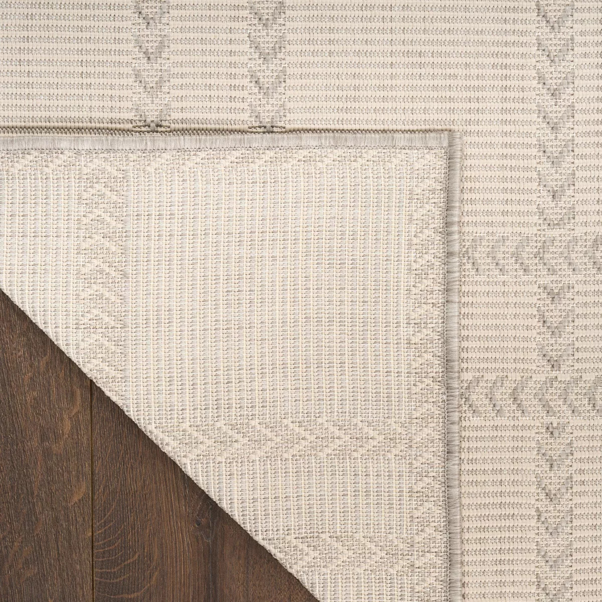 Nourison Horizon Indoor/Outdoor 3' x 5' Grey Modern Rug | Target