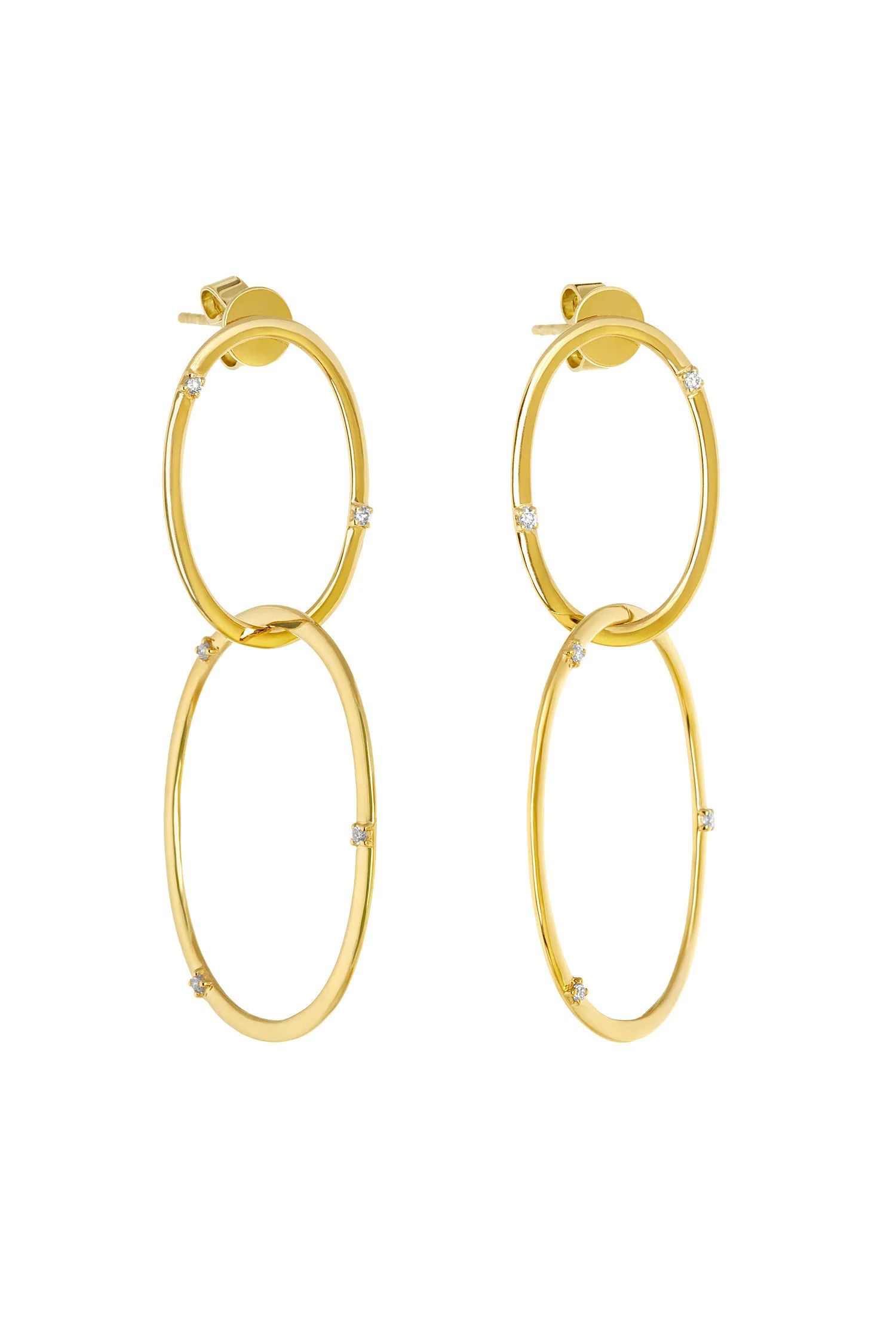 Oh! Earrings in 18K Gold | Devon Woodhill