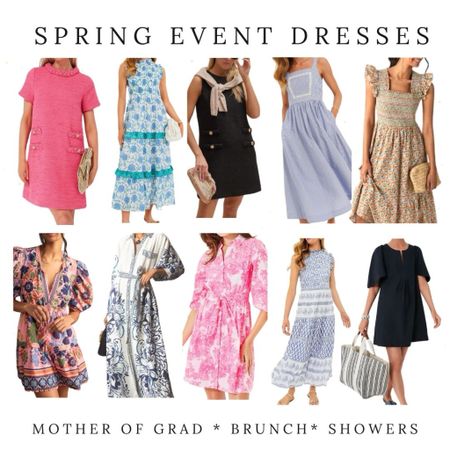 The majority of these dresses are from my spring event dress try on! These versatile dresses can be worn to church, a shower, brunch or a graduation.

#LTKstyletip #LTKparties #LTKover40