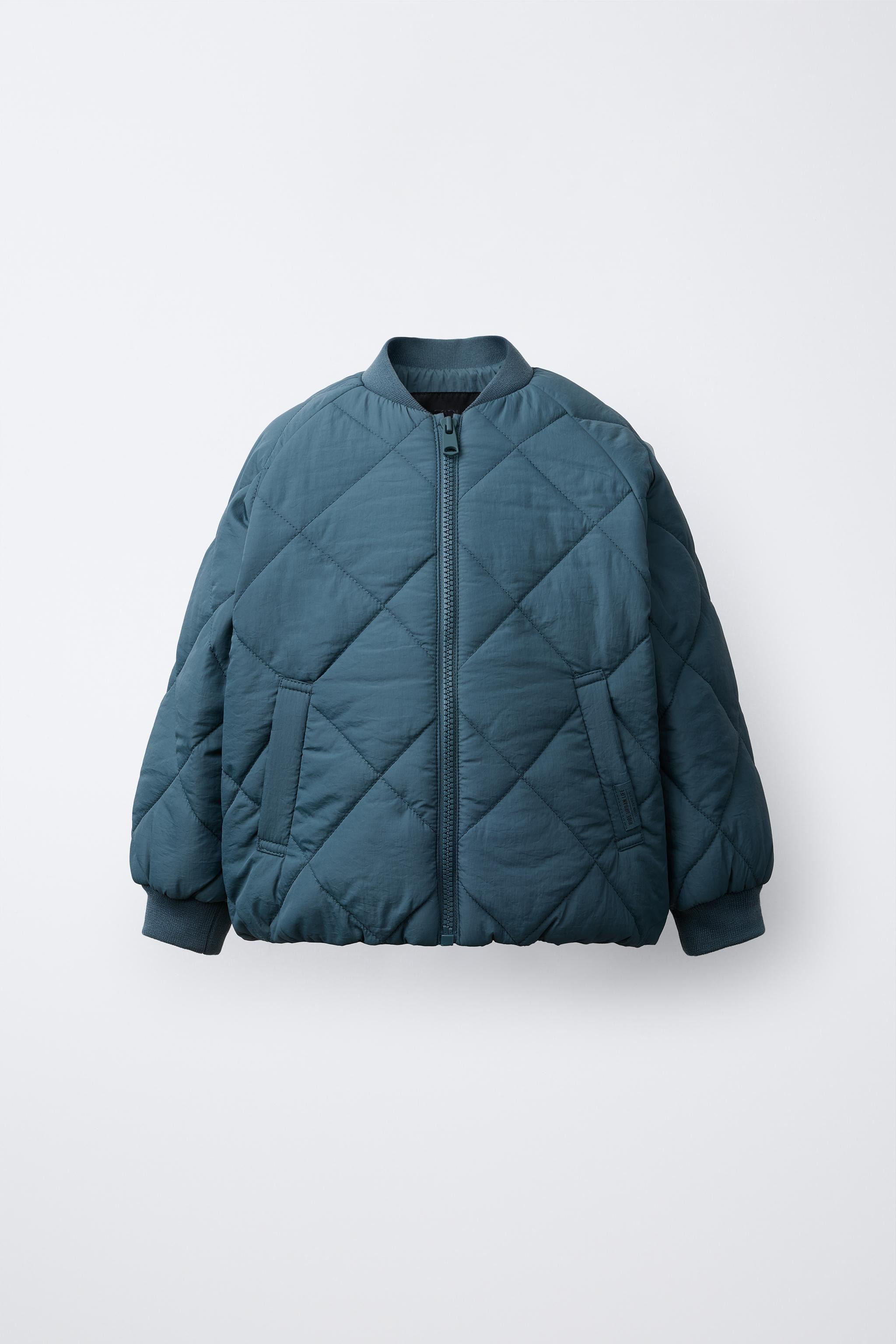 WATER REPELLENT PADDED BOMBER JACKET | Zara US
