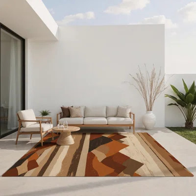 Solar Drift Indoor And Outdoor Area Rug | Wayfair North America
