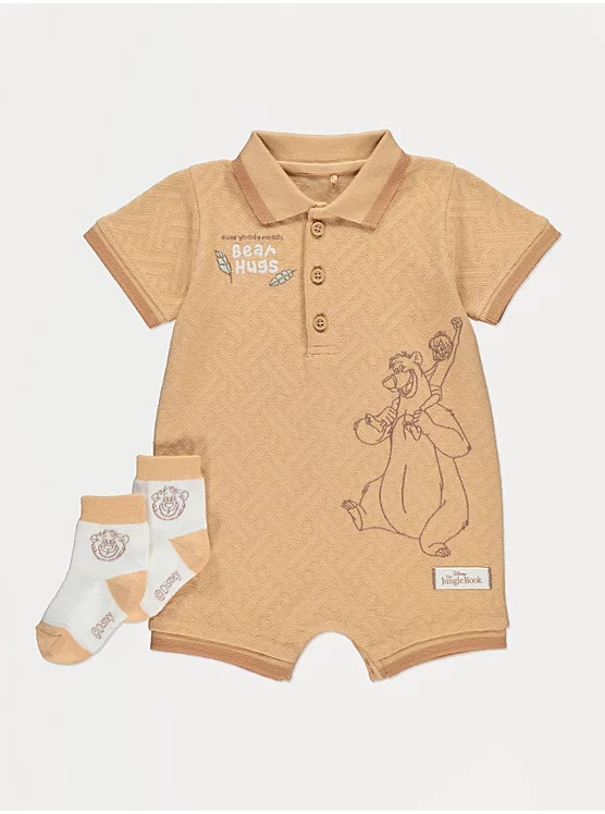 Disney The Jungle Book Romper and Socks Outfit | George