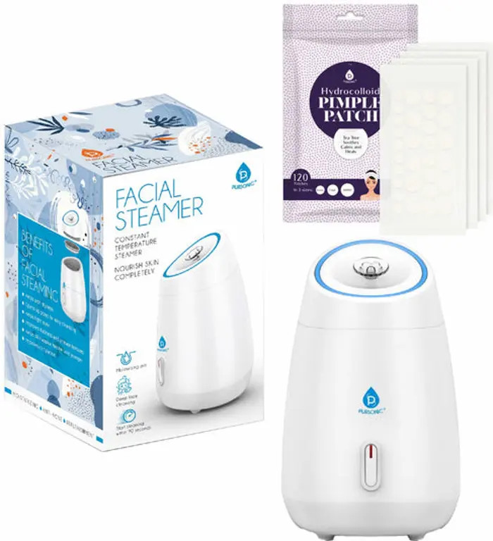 Advanced Facial Steamer & Hydrocolloid Pimple Patch Set | Nordstrom