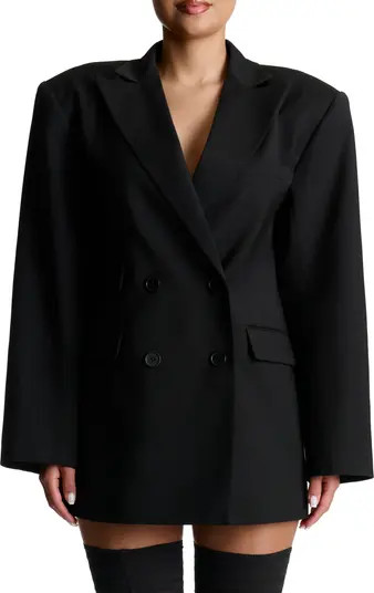 Naked Wardrobe Oversize Long Sleeve Blazer Dress | Nordstrom | Nordstrom