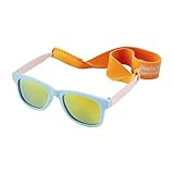 Mud Pie Boys Baby Sunglasses with Strap Set, Blue, 0-2 Years | Amazon (US)