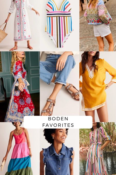 All the color from Boden! #summer #colorfulstyle 