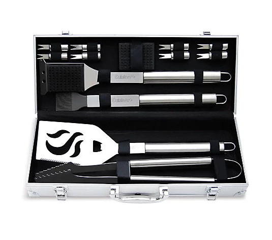 Cuisinart Deluxe 14-Piece Grilling Tool Set | QVC