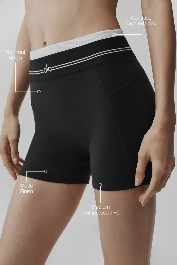 Airbrush High-Waist Better Together Short | Alo Yoga