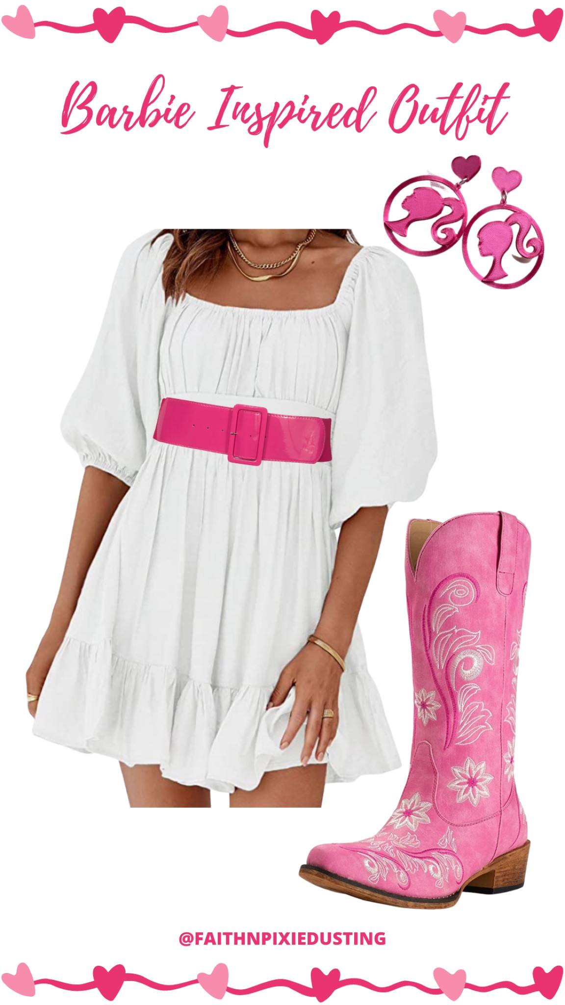 Barbie Inspired Outfit, Cowgirl Barbie, Line Dancing Barbie 

#LTKFind #LTKshoecrush #LTKstyletip