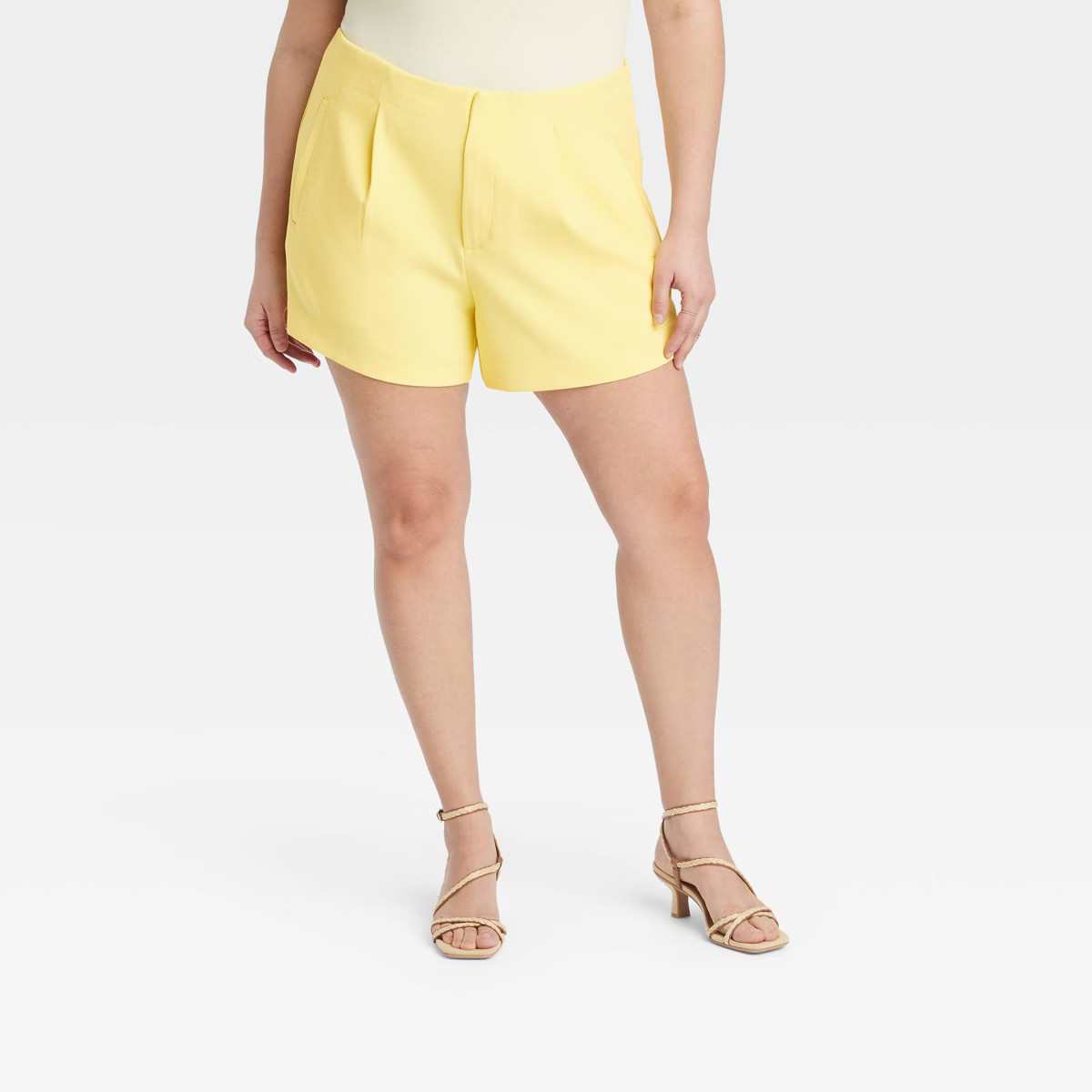 Women's High-Rise Tailored Shorts - A New Day™ | Target