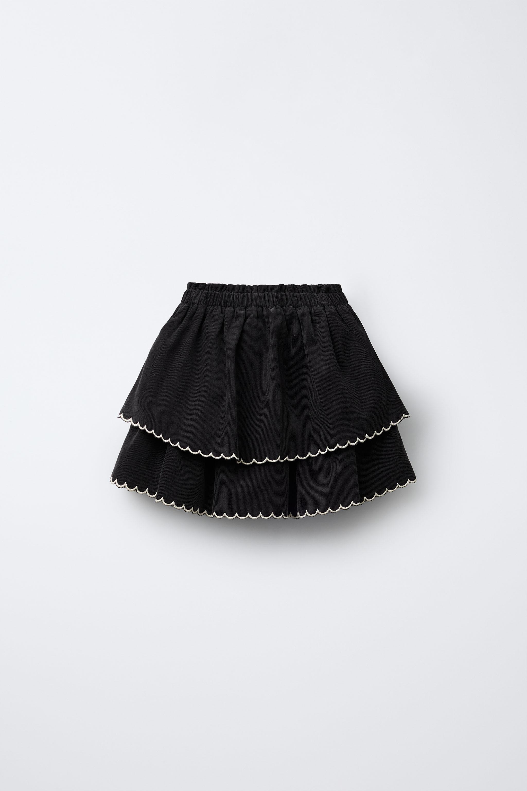 FINE-WALED CORDUROY SKORT | Zara US