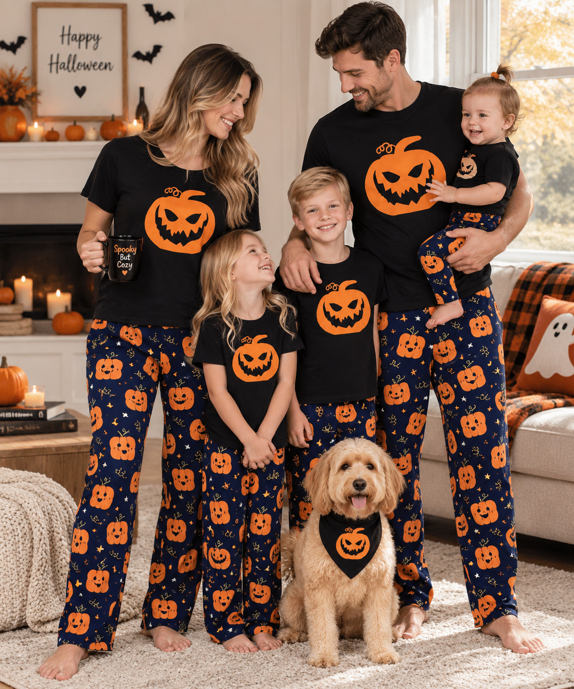 These matching pumpkin Halloween pajamas are giving the cutest family spooky-season moment. 🎃 The black pumpkin graphic tees paired with orange pumpkin print pajama bottoms are festive, cozy, and perfect for the whole family. I love these for Halloween photos, pumpkin carving, trick-or-treat night at home, fall movie nights, or a fun October family tradition.
#FamilyHalloweenPajamas #PumpkinPajamas #MatchingFamilyPJs #AmazonHalloween #HalloweenFamilyOutfits #HalloweenPajamas #SpookySeasonStyle #PumpkinSeason #FamilyHalloweenPhotos #AmazonFinds #OctoberFamilyOutfits #MatchingPajamas 

 #LTKootd #LTKSeasonal #LTKU