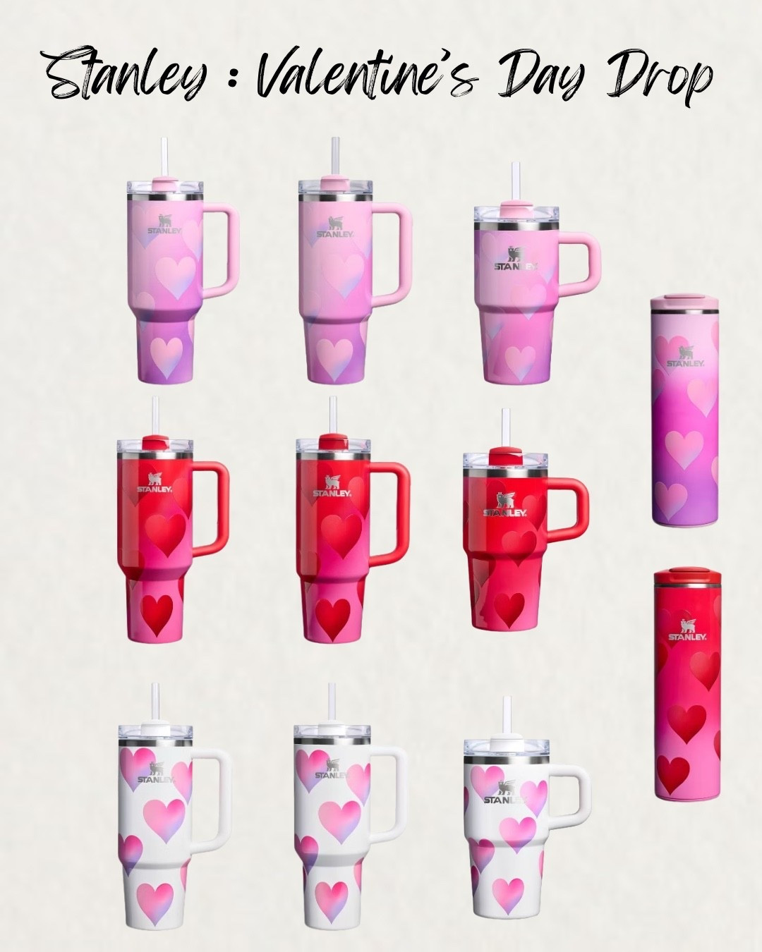 Stanley Valentine’s Day Drop / Stanley Valentine’s Day Collection / Stanley Valentine’s Day / Stanley

#LTKFindsUnder50 #LTKHome #LTKHoliday