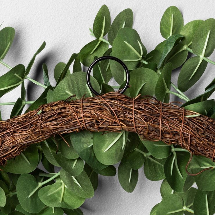 Faux Eucalyptus Wreath - Hearth & Hand™ with Magnolia | Target