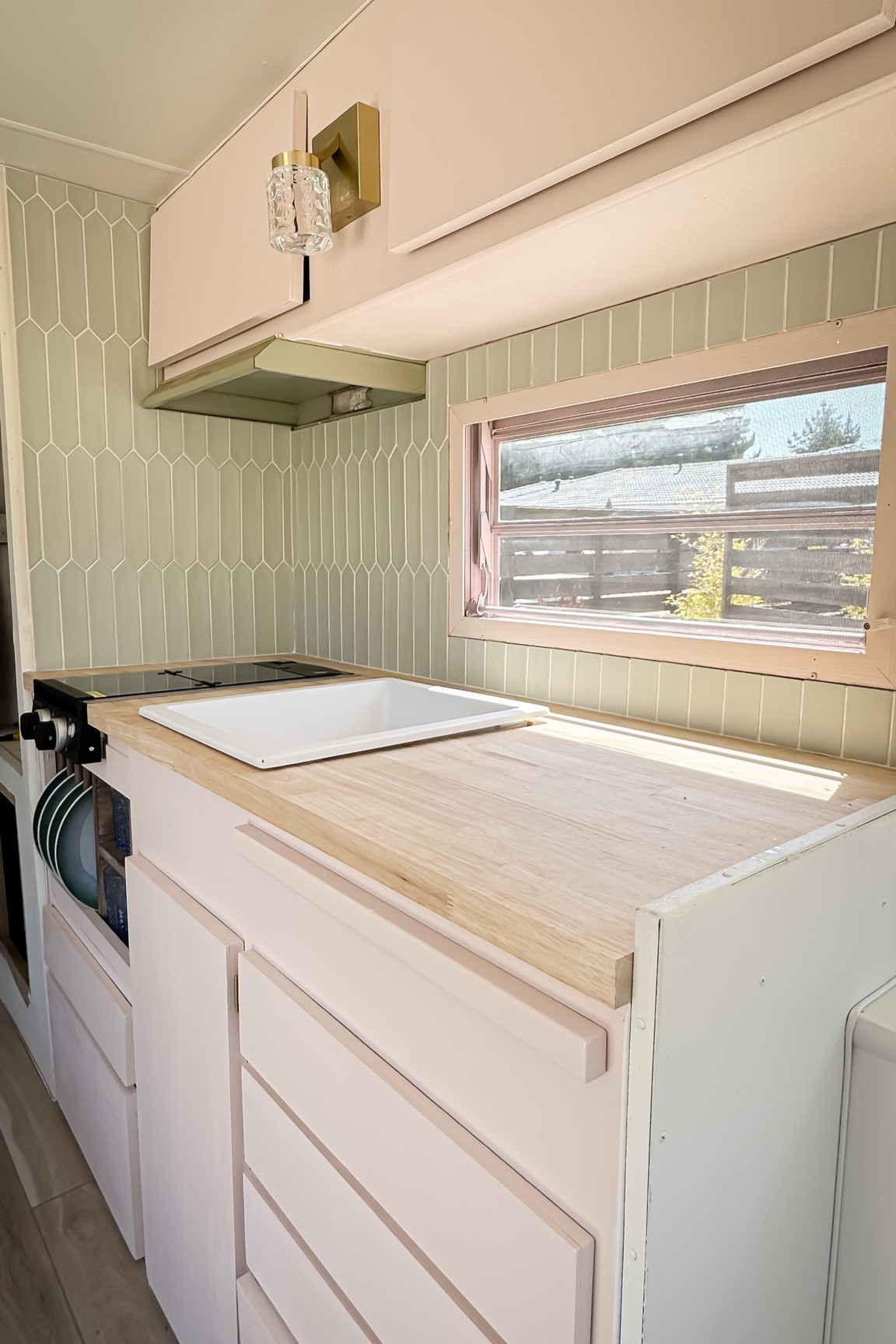 Vintage pastel RV kitchen renovation 

#LTKhome #LTKstyletip #LTKsalealert