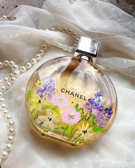 Hand painted personalized perfume bottle for mother of the bride gift 

#LTKwedding