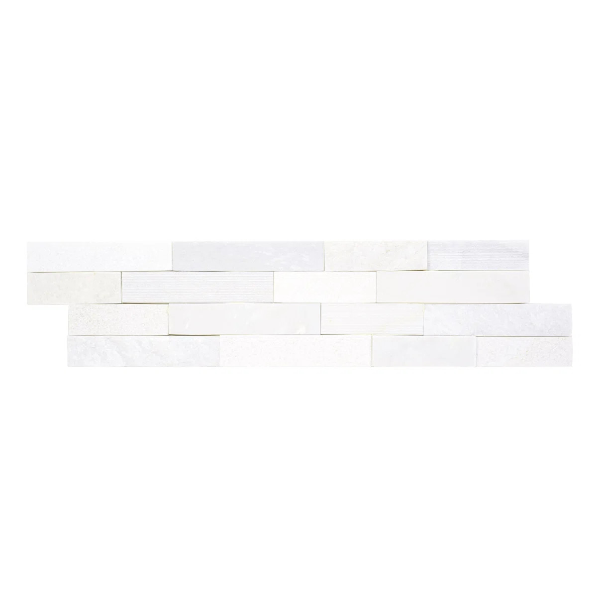 Stonecrest 6 in. x 24 in. Multi Finish Natural Stone Ledger Panel Corner Wall Tile | Wayfair North America