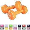 SPRI Dumbbells Deluxe Vinyl Coated Hand Weights All-Purpose Color Coded Dumbbell for Strength Tra... | Amazon (US)