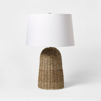 Large Seagrass Table Lamp Natural - Threshold™ designed with Studio McGee | Target
