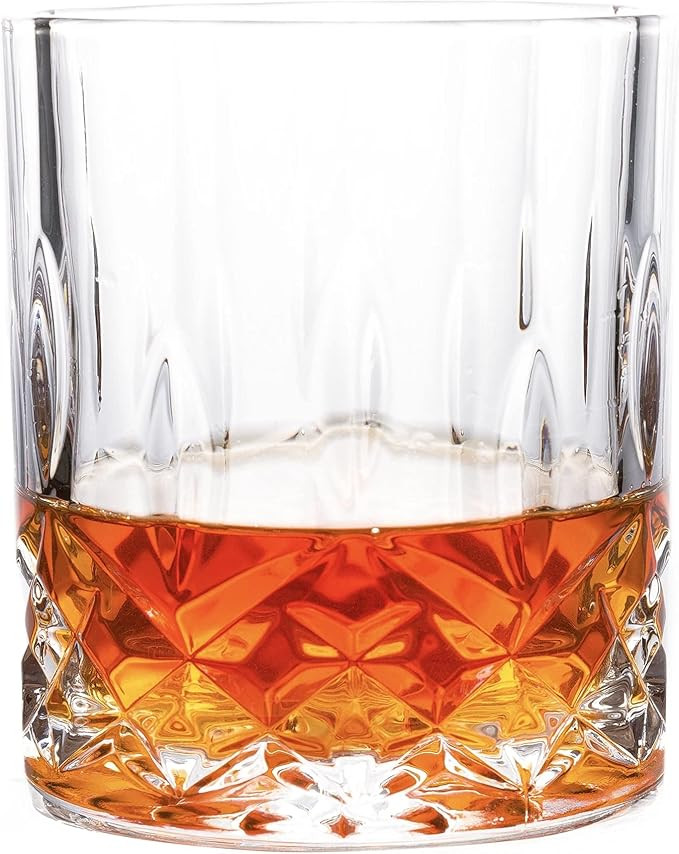 Whiskey Glasses Set 4, Whisky Glasses 4, Bourbon Glass, Whiskey Set, Rocks Glass, Old Fashioned G... | Amazon (US)