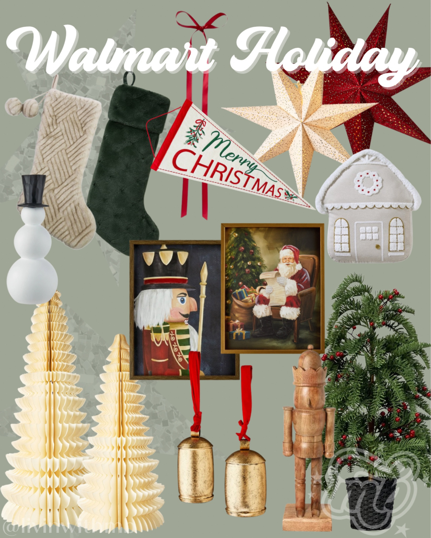 More Walmart holiday🎄

#LTKHome #LTKHoliday #LTKSeasonal