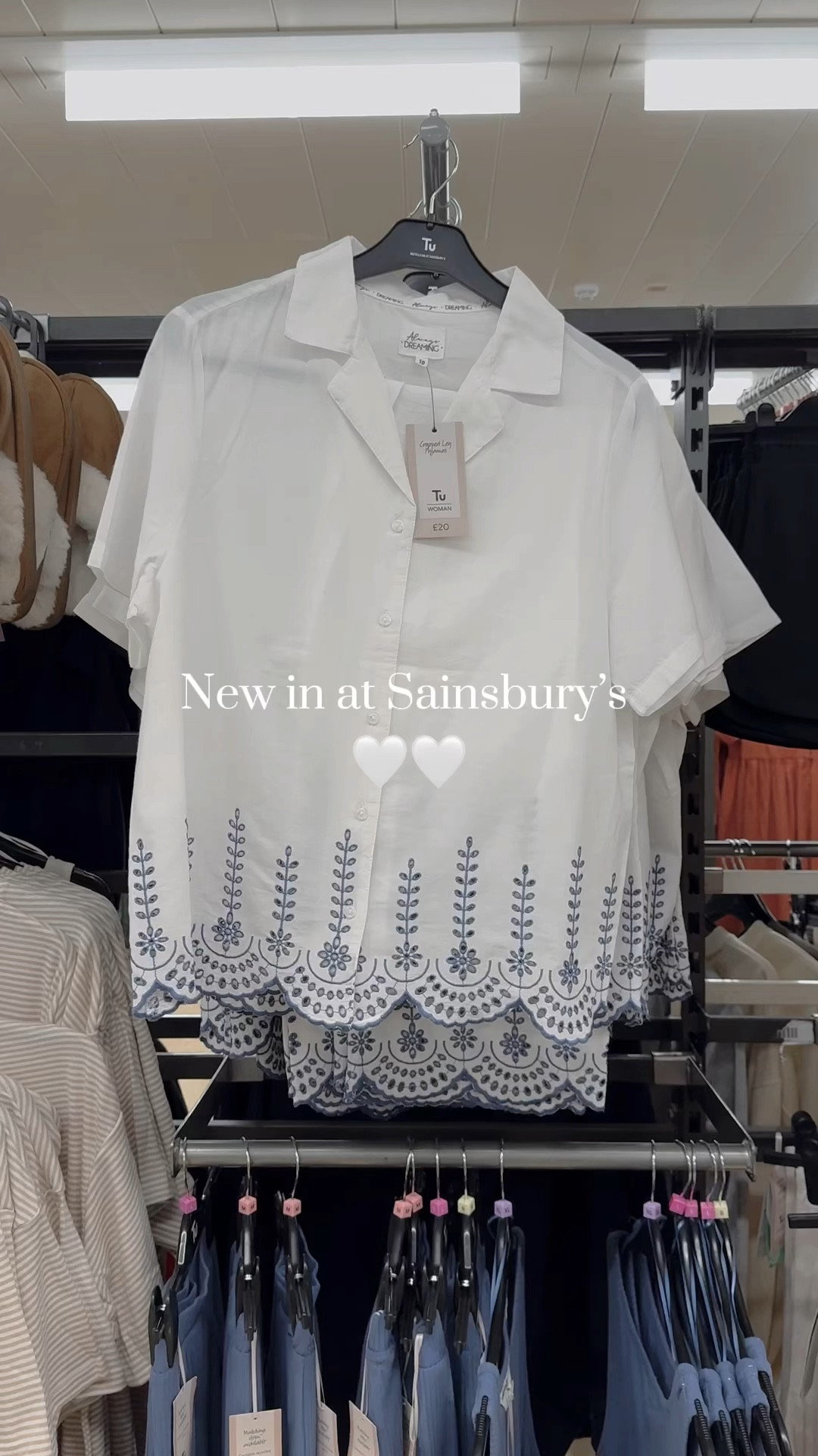 White Company dupes?! Sainsbury’s / Tu clothing are killing it right now - I can’t believe how similar the dressing gown is to my White Company one! 

I’m obsessed with all the Pyjama options! 

#LTKmidsize #LTKsummer #LTKstyletip