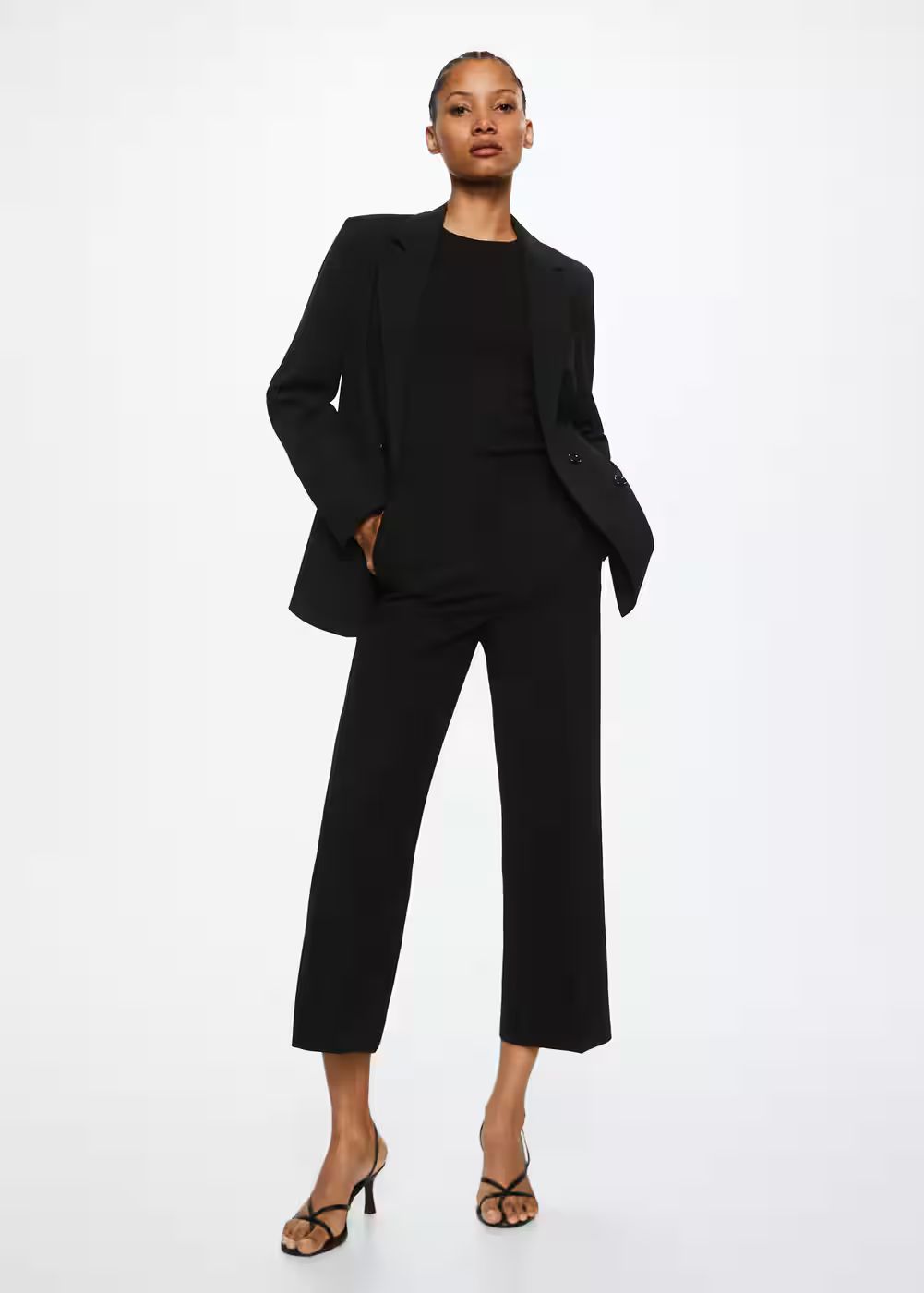 Culottes suit trousers -  Women | Mango USA | MANGO (US)