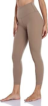 Hawthorn Athletic Women's Essential High Waisted Yoga Pants Active Ankle Legging-25'' | Amazon (US)