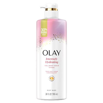 Olay Cleansing & Nourishing Body Wash with Vitamin B3 and Hyaluronic Acid - Scented - 26 fl oz | Target