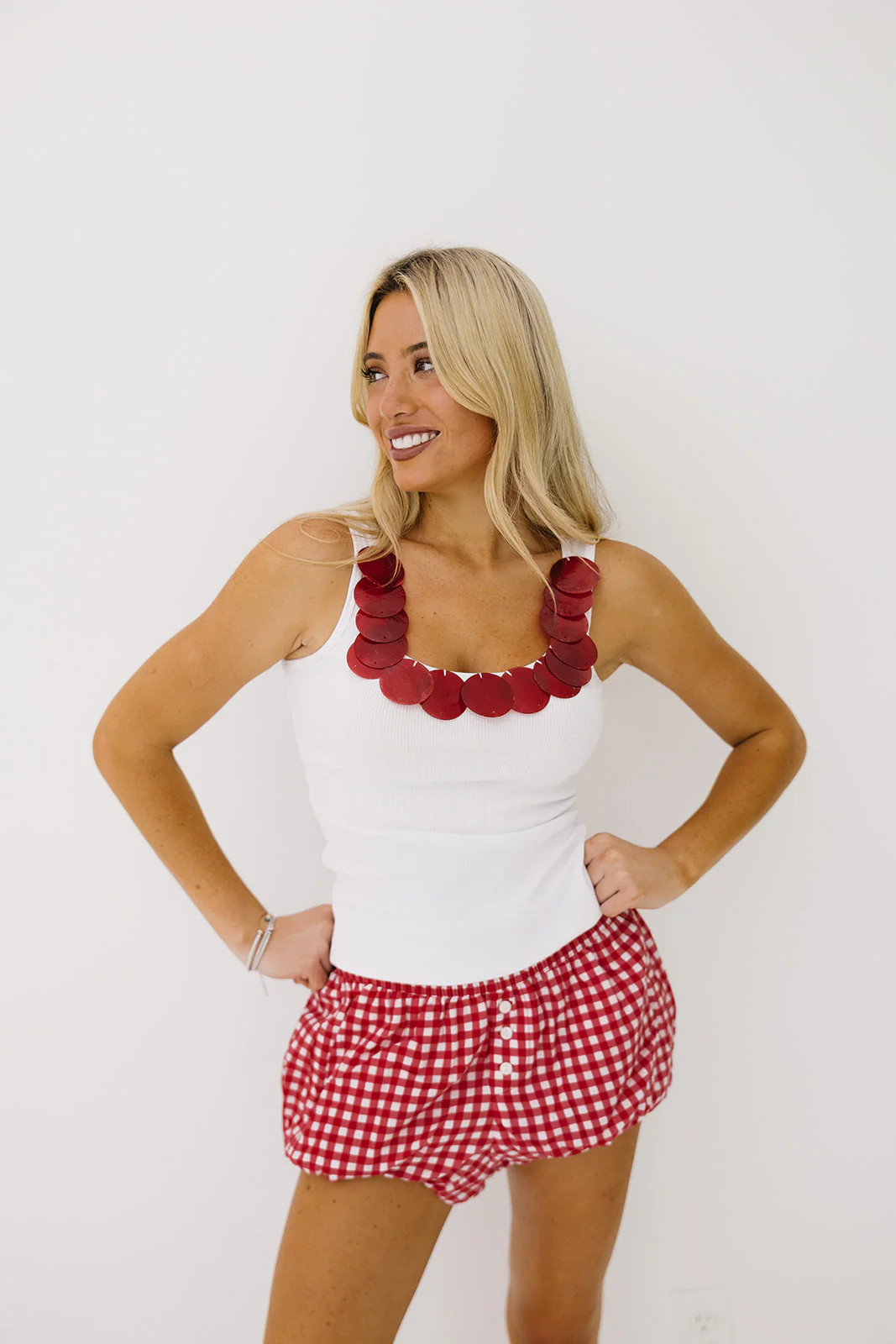 Caro Tank - Red | Triple Threads