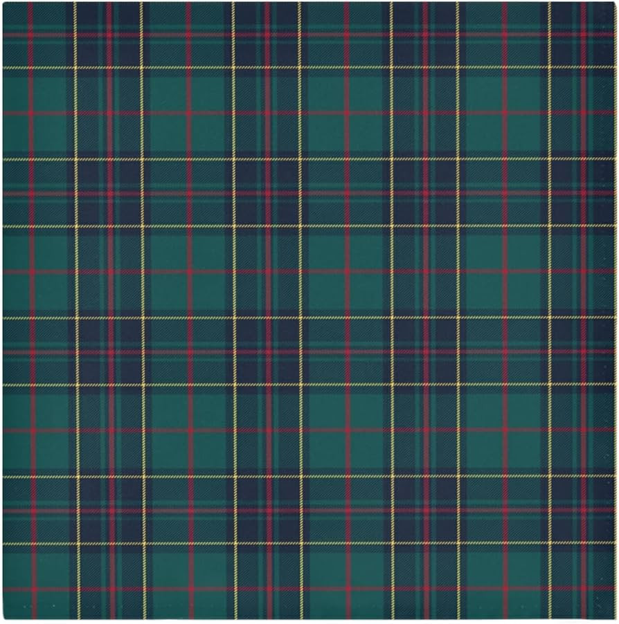 xigua Red Blue Green Plaid Cloth Napkins Set of 6, Ultra Soft Machine Washable Dinner Napkins for... | Amazon (US)