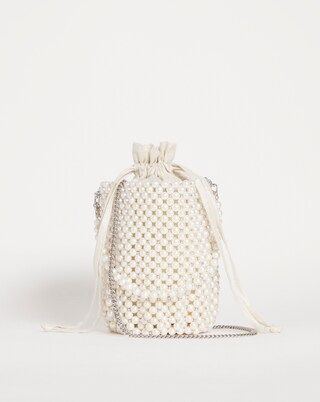 Pearl Bucket Bag With Chain Strap | Simply Be (UK)