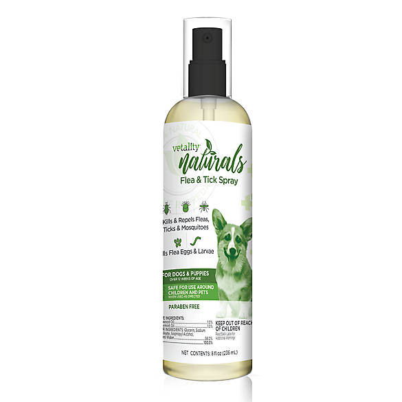 Vetality Naturals Flea & Tick Spray for Dogs | PetSmart