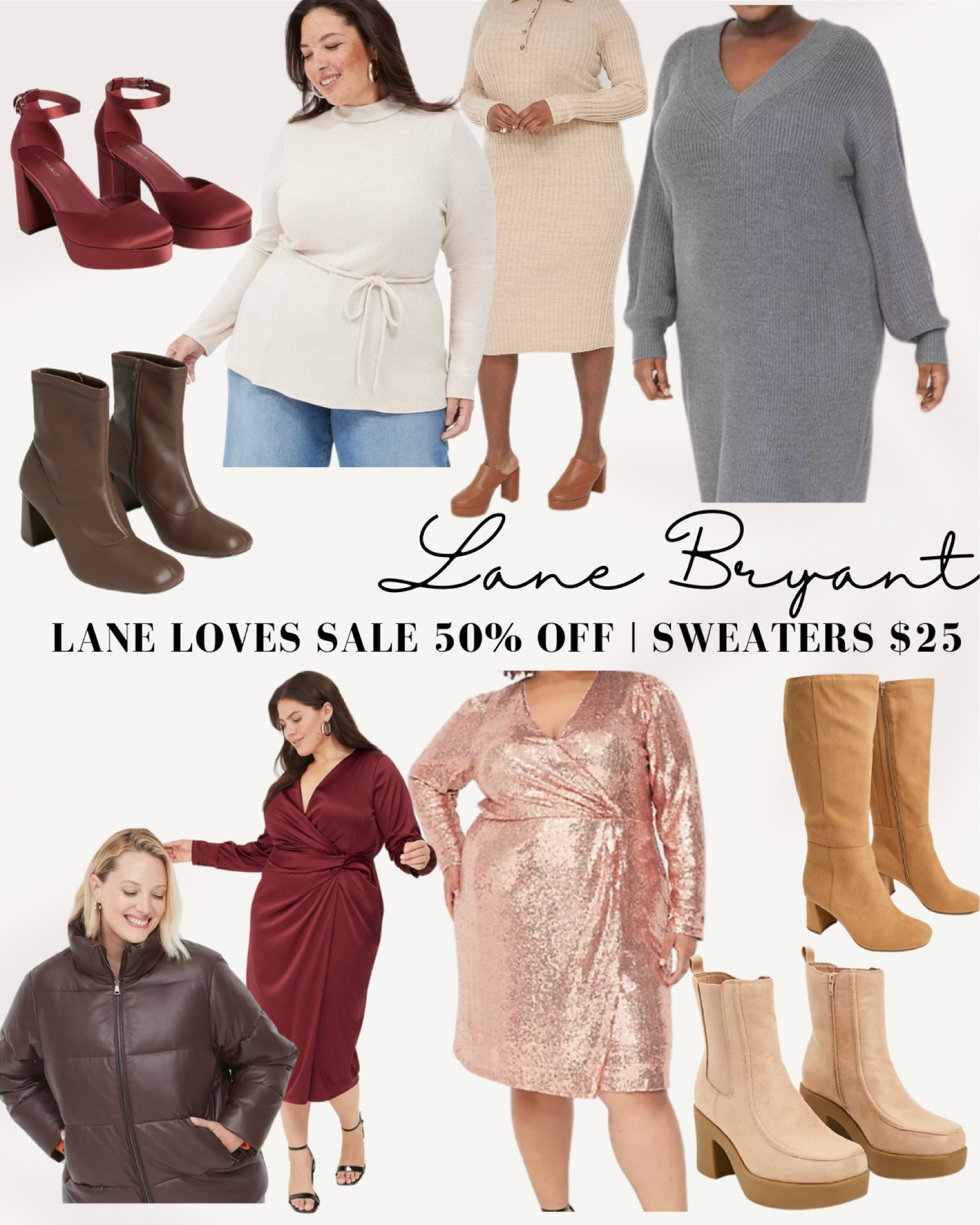 lane bryant winter dresses 1942 Plus Size Vintage Styles from Lane Bryant Catalog