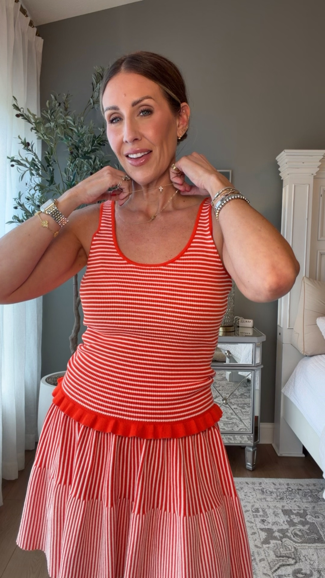 Set is restocked in blue and now in orange as small top / medium skirt

#LTKgrwm #LTKMidsize #LTKmomlife
