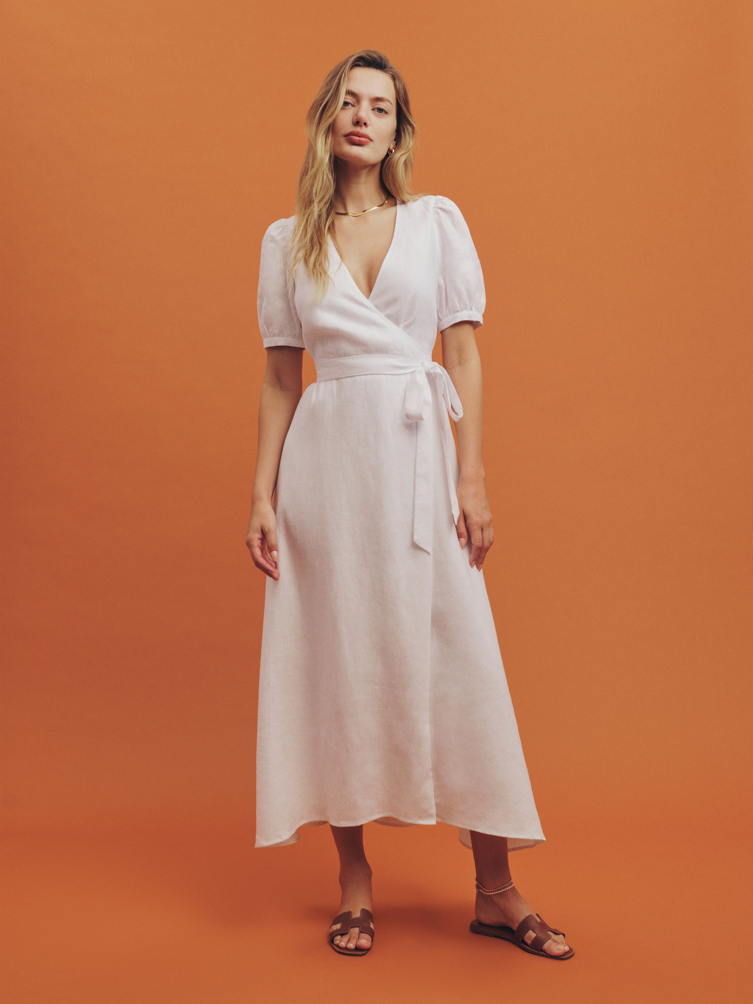 Weiss Linen Dress | Reformation (US & AU)