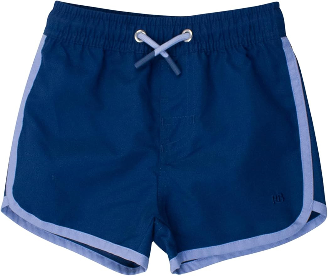 RUGGEDBUTTS Boys UPF50+ Sun Protection Dolphin Hem Swim Trunks | Amazon (US)