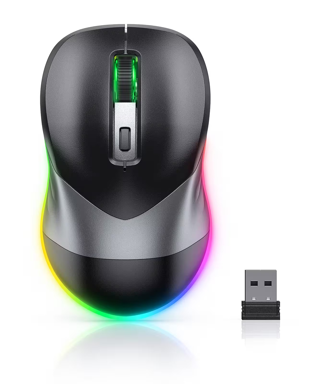 PO3TICJUNKI3 - Mouse - Led Rechargeable Computer Mice Mover Undetectable Random Movement With Onoff Button Keeps Awake - Wired - Default | Best Buy U.S.