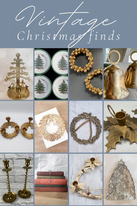 Vintage Christmas finds! These vintage Christmas decor pieces are so lovely and will bring so much character into your home for the season! #oneofakind #vintagefind #vintagechristmas #vintagechristmasdecor #christmasdecor 

#LTKHoliday #LTKhome #LTKSeasonal