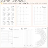 Planner Refills Pages A5 & A6 Inserts 2026 Daily Or Weekly 6 Ring | Etsy (US)