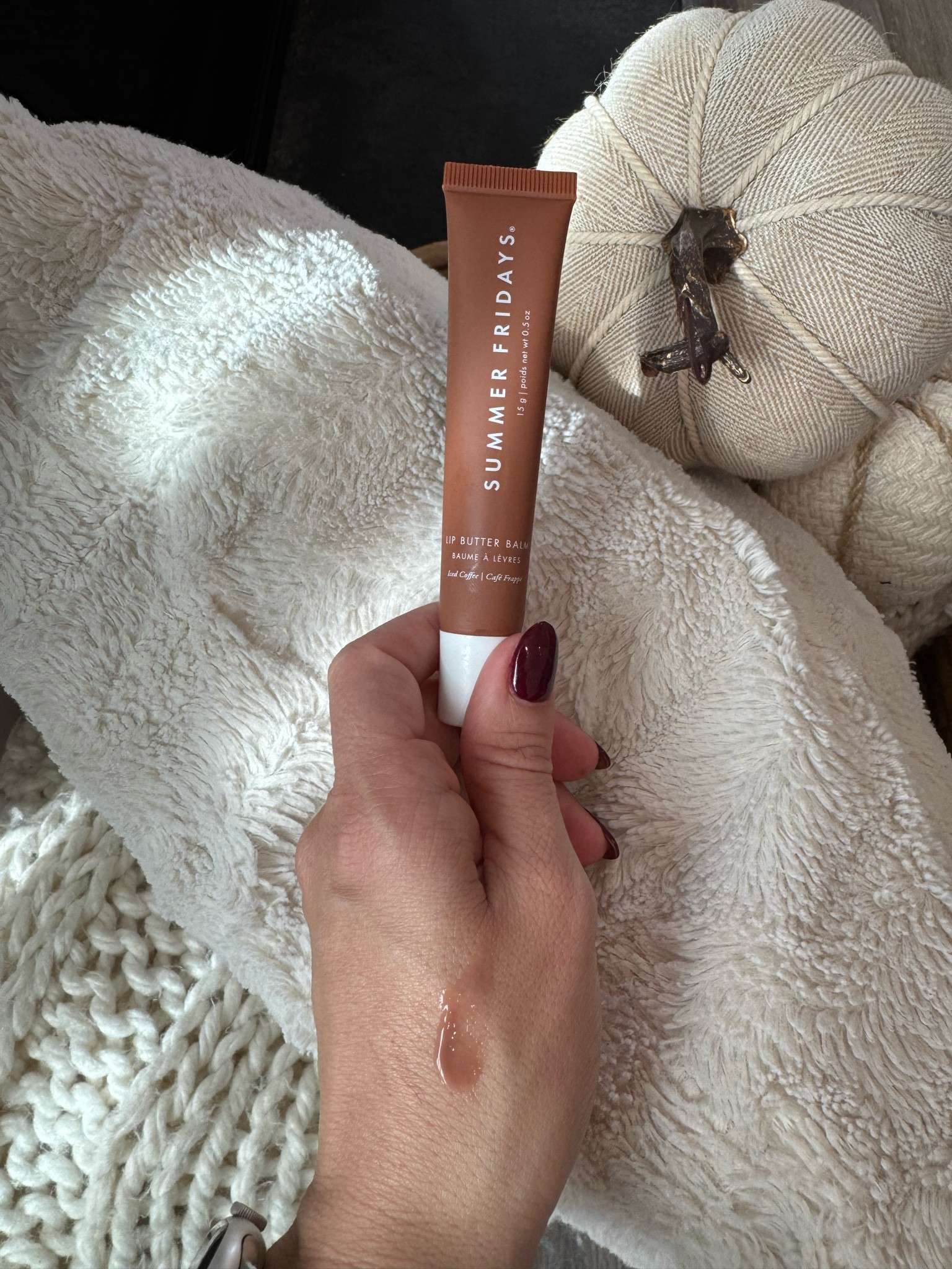 Summer Fridays Iced Coffee 

Perfect Fall lip balm 

#LTKBeauty #LTKStyleTip #LTKSeasonal