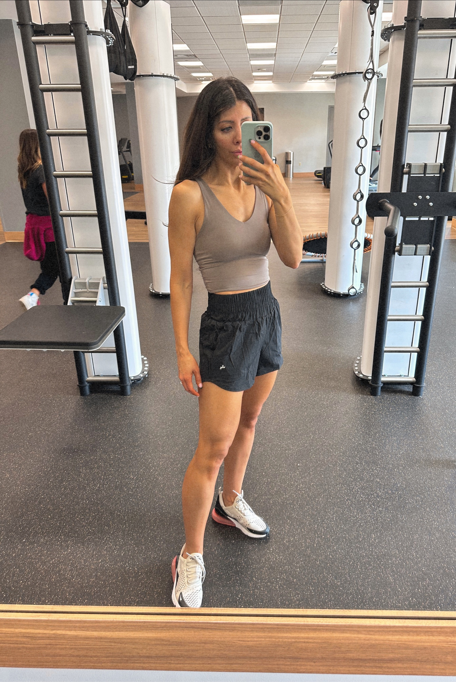 These are like Lululemon look a likes but 1/4 if the price! Wearing the size xs in top and shorts! #targetfinds #workoutlook #workout 

#LTKfit #LTKunder50 #LTKFind