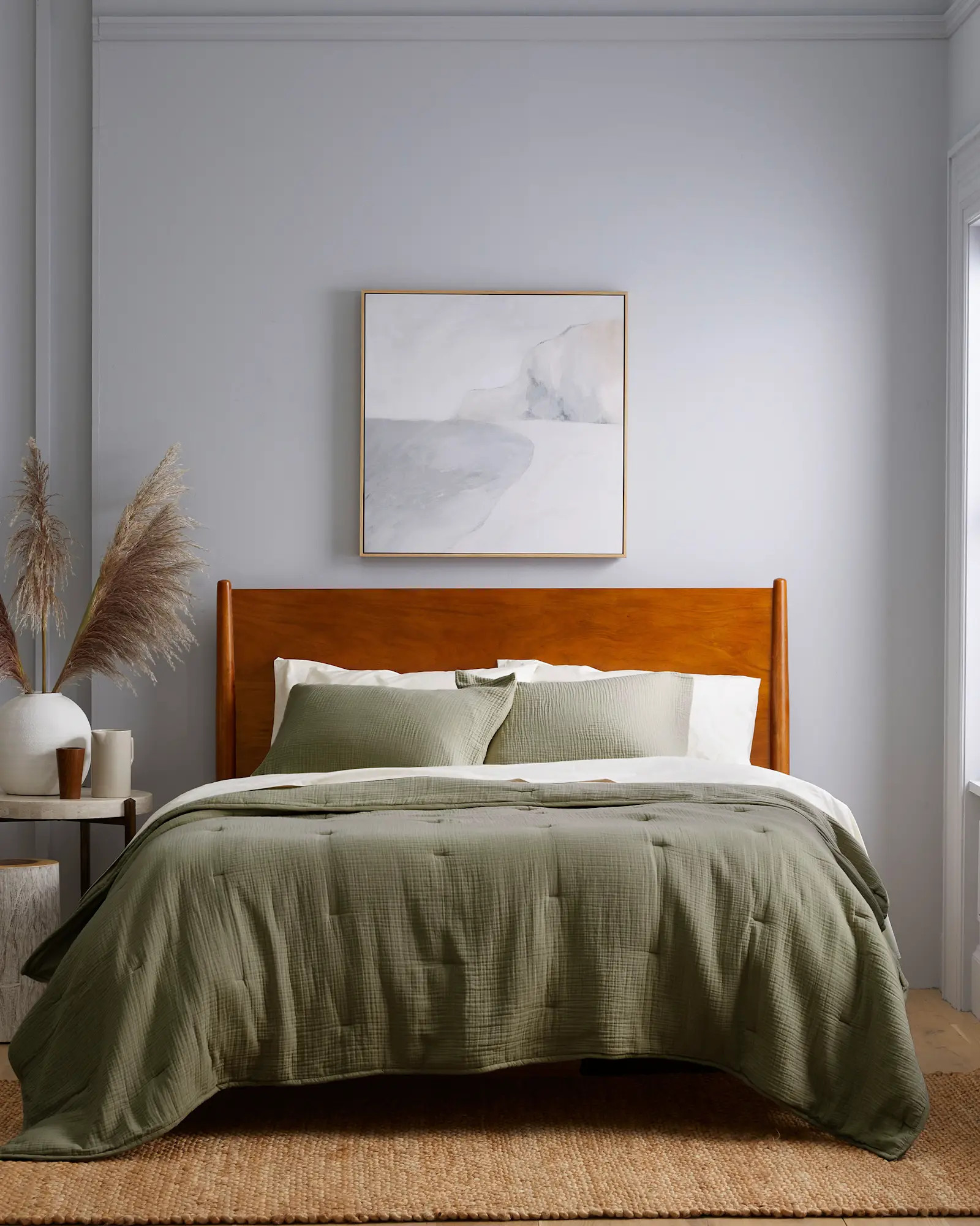 Organic Cotton Gauze Dream Quilt Set | Quince