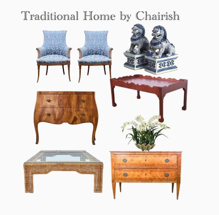 Get the look
With Chairish! Traditional Home Decor and Vintage furniture 

#LTKstyletip #LTKhome