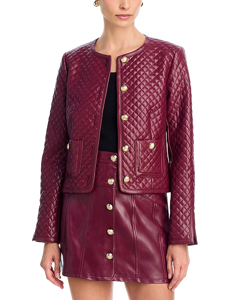 Cinq a Sept Brooke Faux Leather Jacket | Bloomingdale's (US)