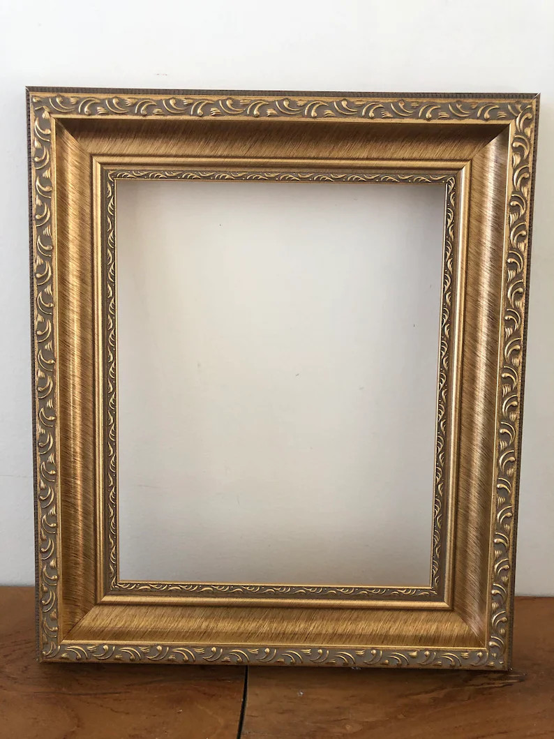 Pick Your Size Ornate Gold Frame Traditional Ornate Gold Frame Gold Picture Frame Wedding Frame P... | Etsy (US)