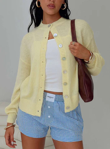 Sunbeam Cardigan Yellow | Princess Polly US