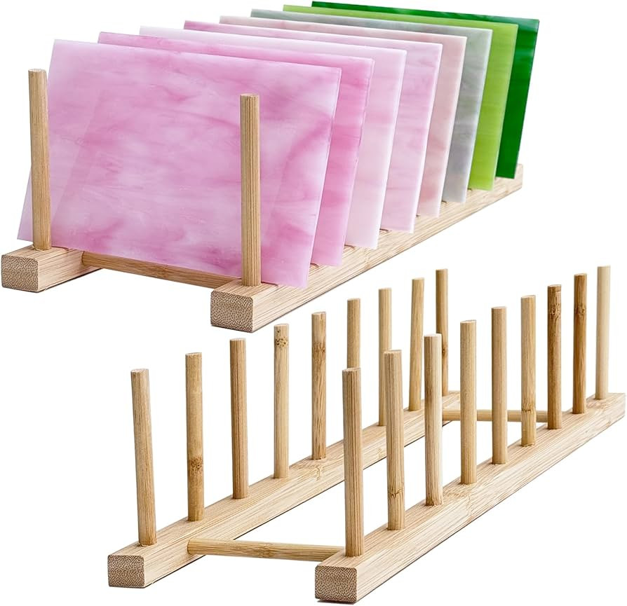 Stained Glass Sheets Organizer Rack Stained Glass Suppliers(2 Packs) | Amazon (US)