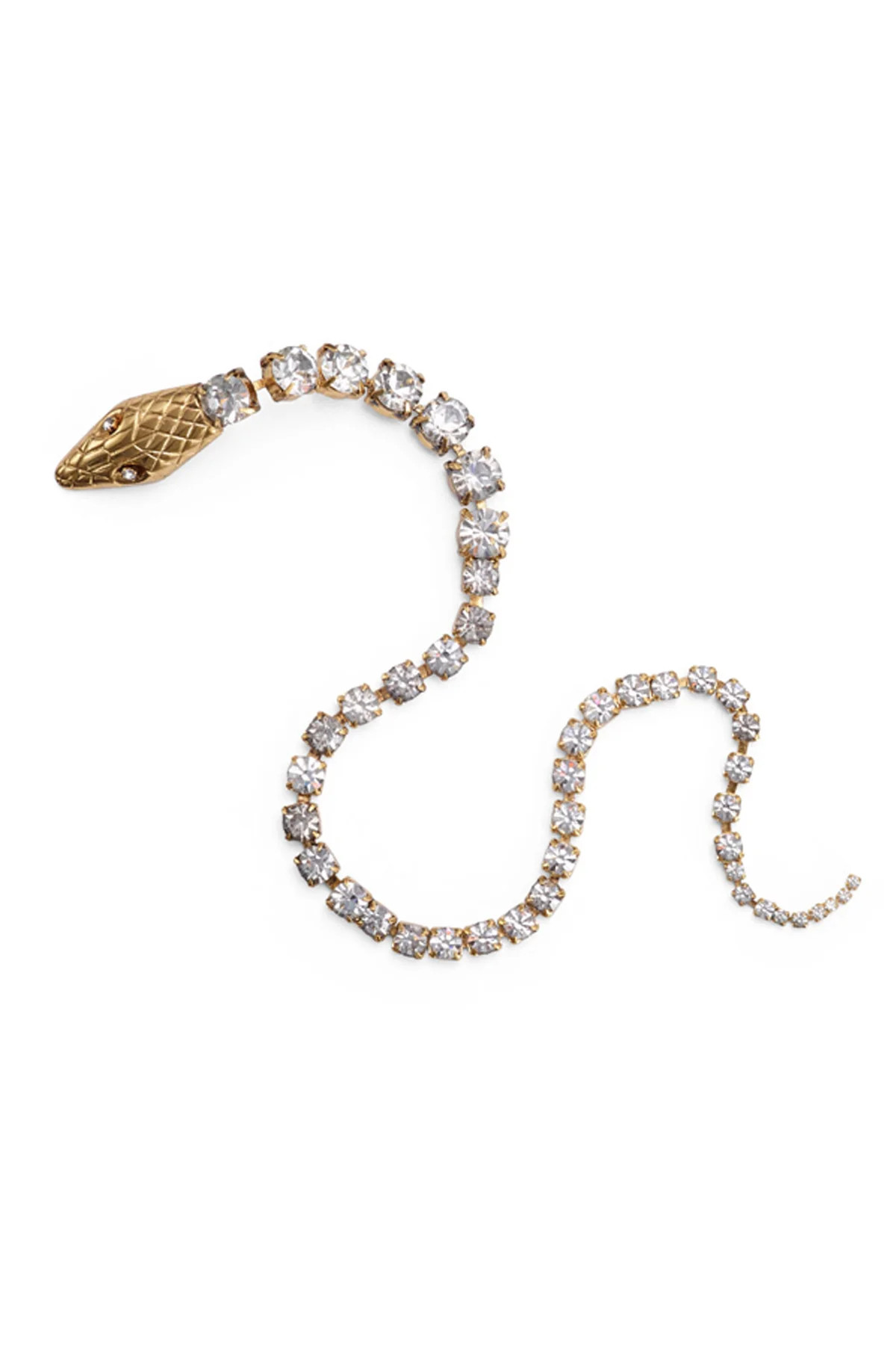 Serpent Crystal Spine Clip | Lelet NY