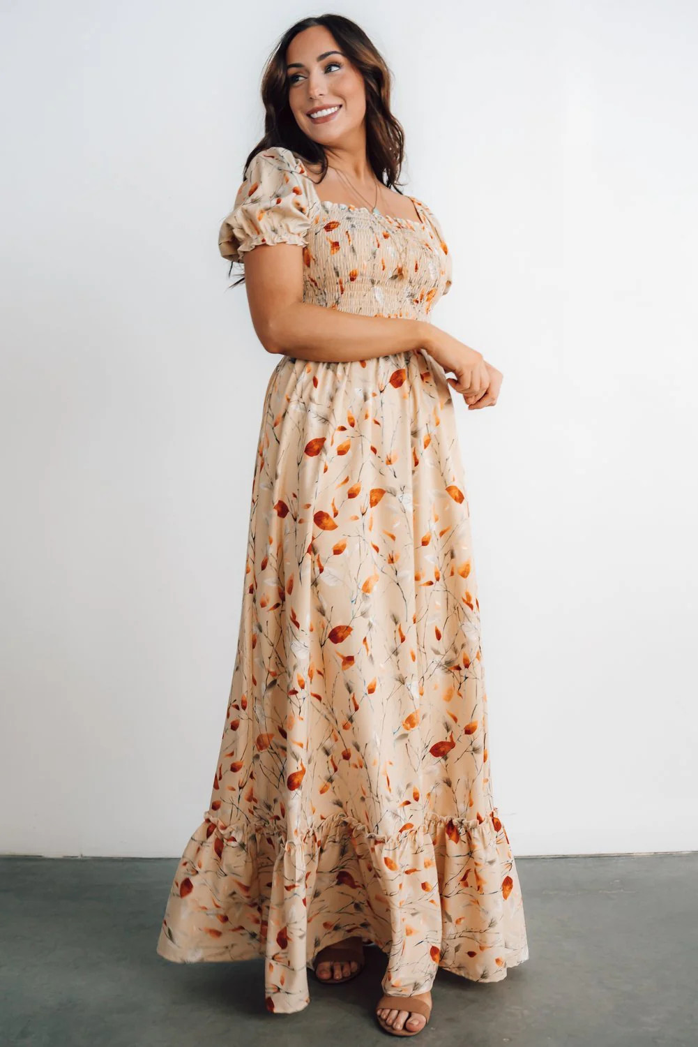 Capri Smocked Maxi Dress | Baltic Born